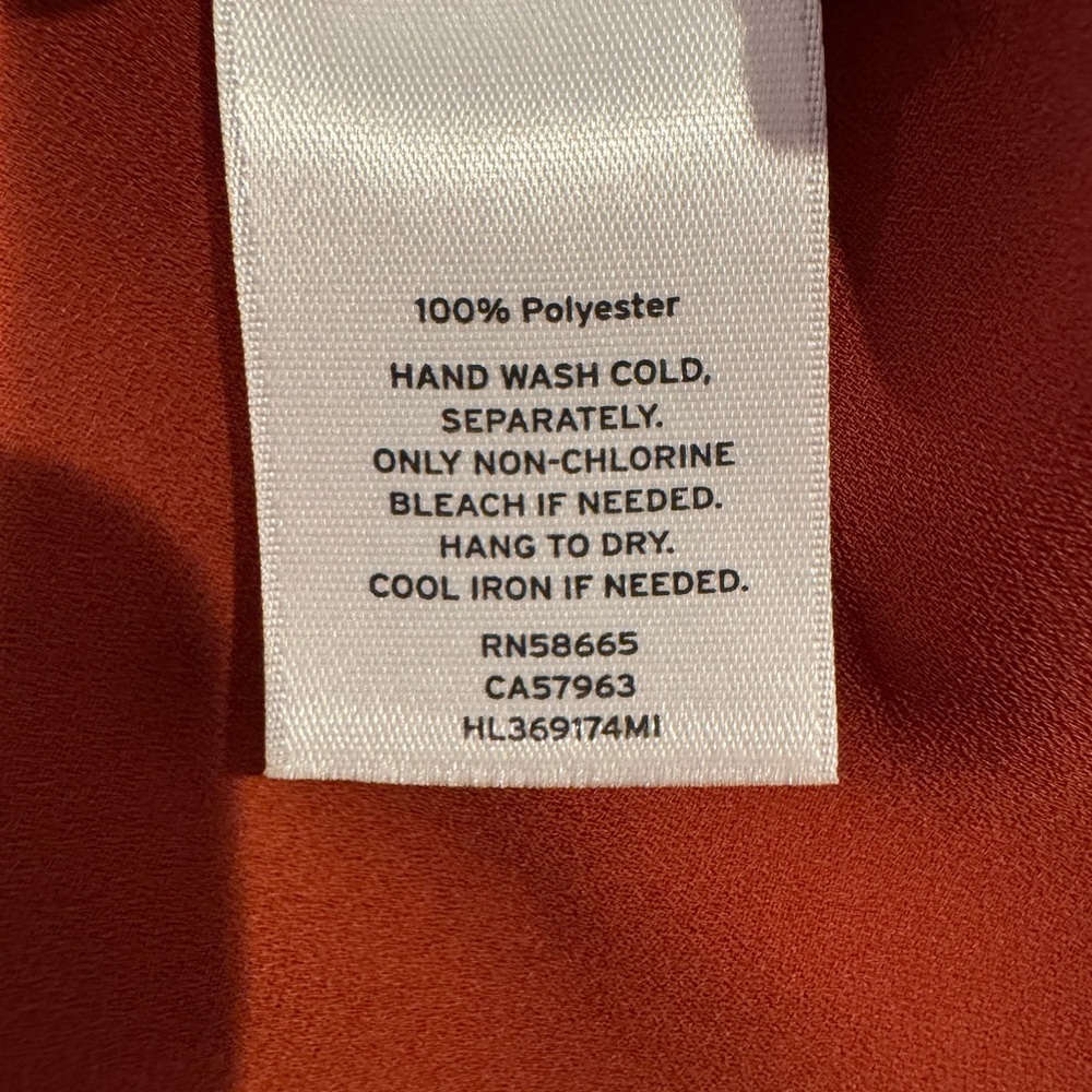 TROUVÉ RUST COLOR DRESS - Picture 9 of 9